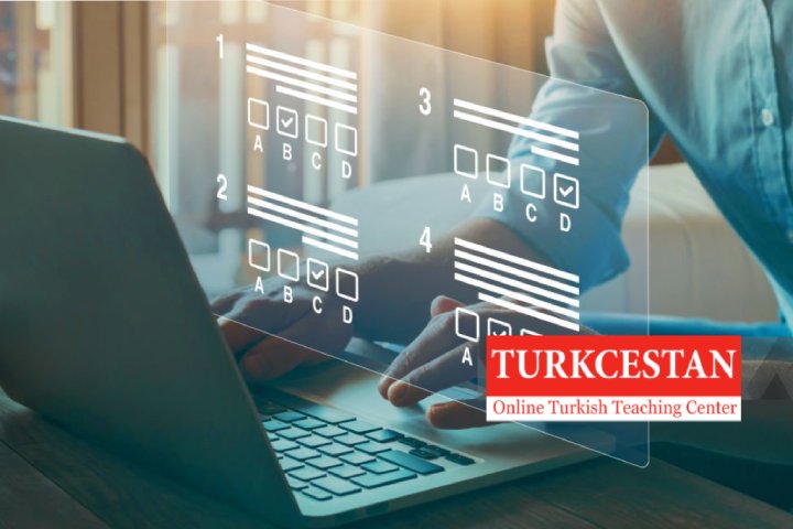 online exam, choose correct answer in test